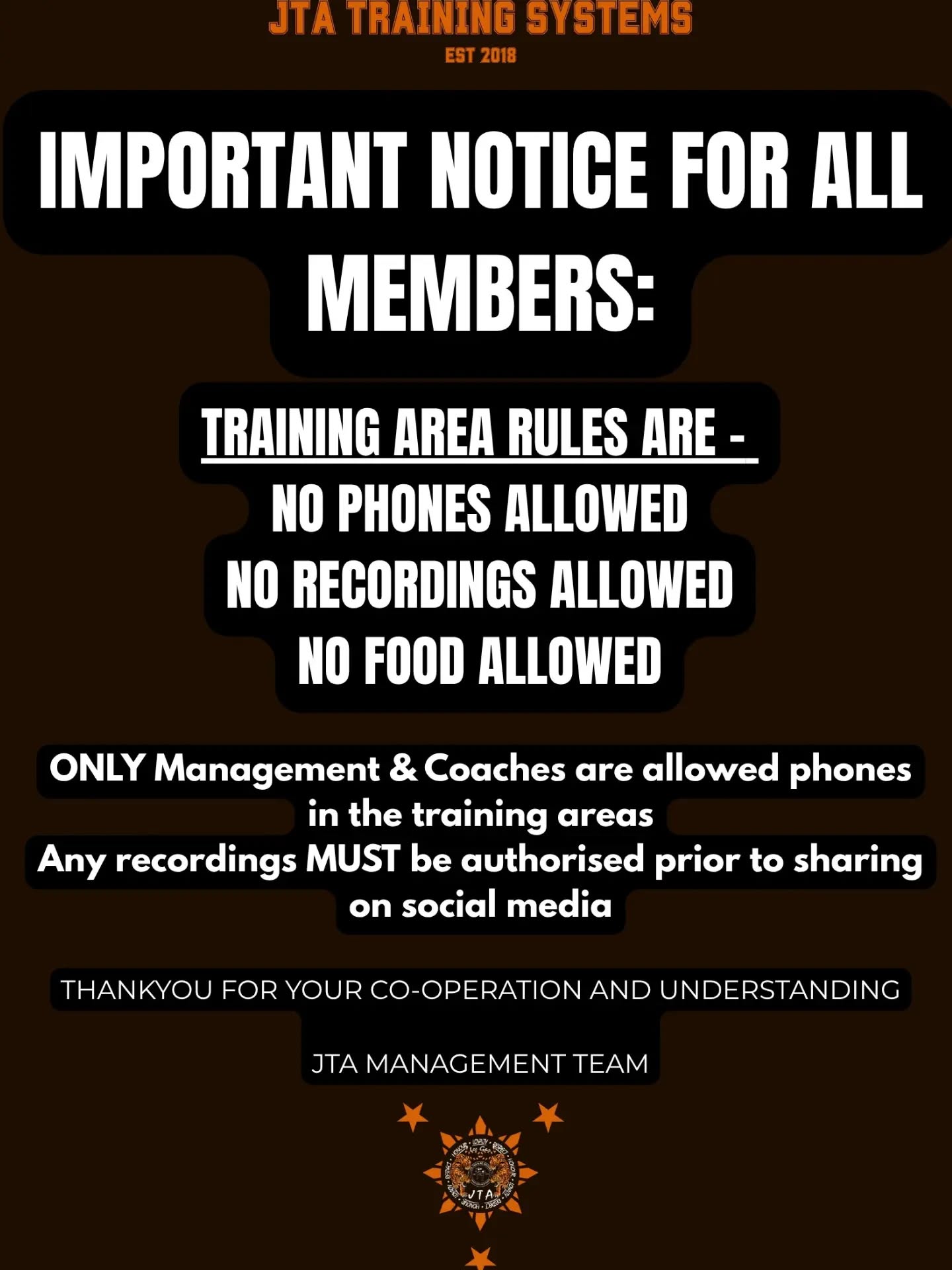 Phone usage inside the gym